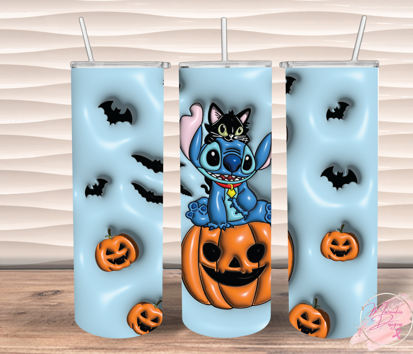 Stitch Halloween Tumbler