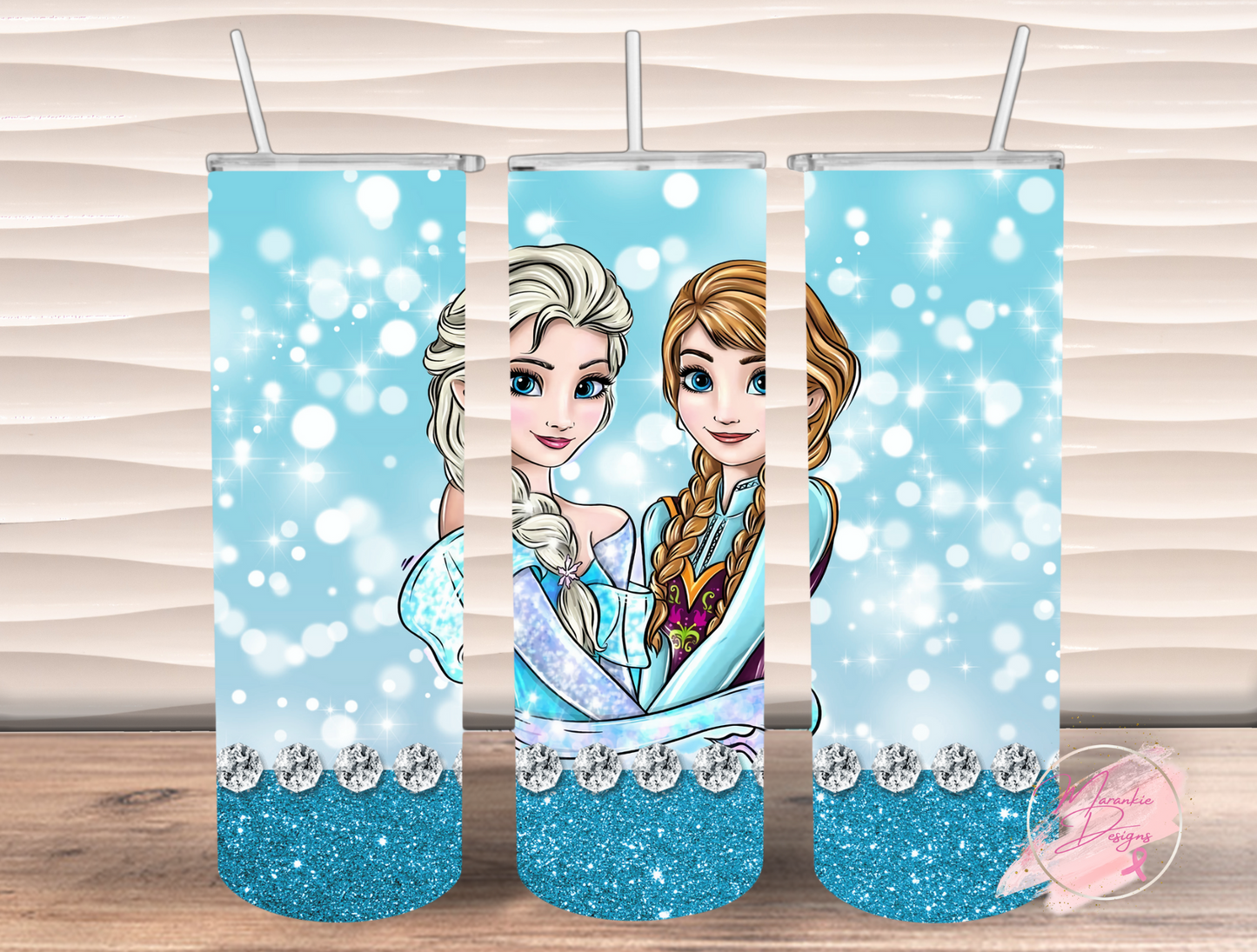Anna and Elsa Tumbler