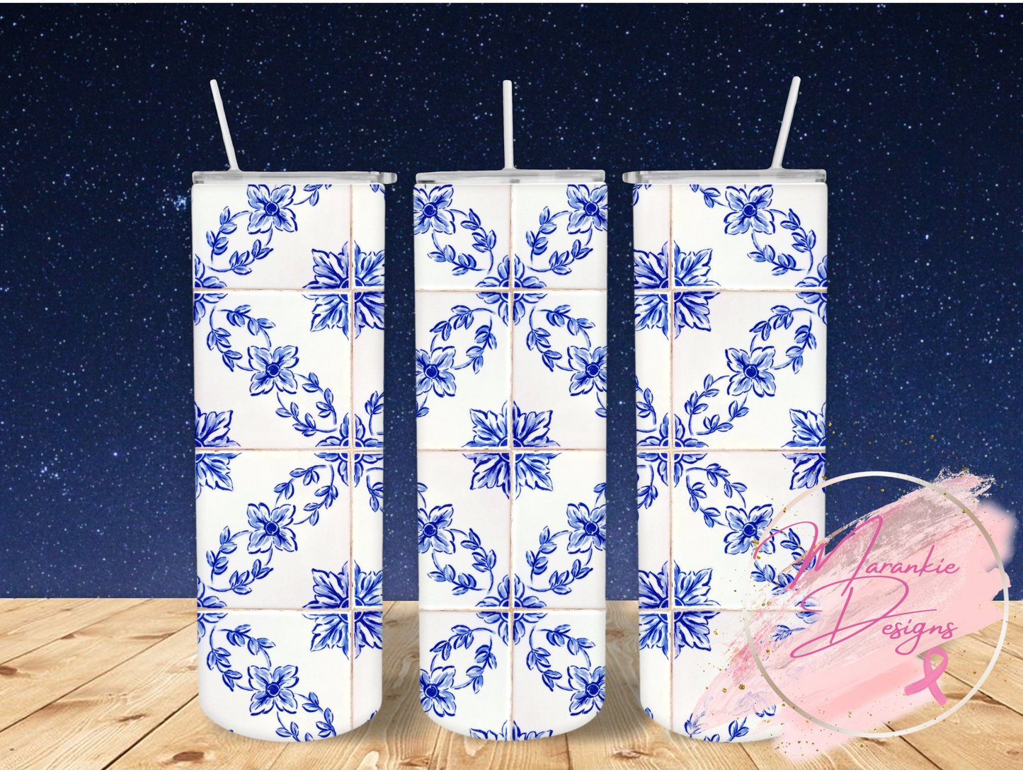 Portuguese Tile Tumbler