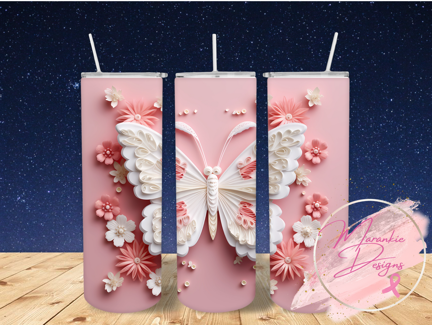 Butterfly Tumbler