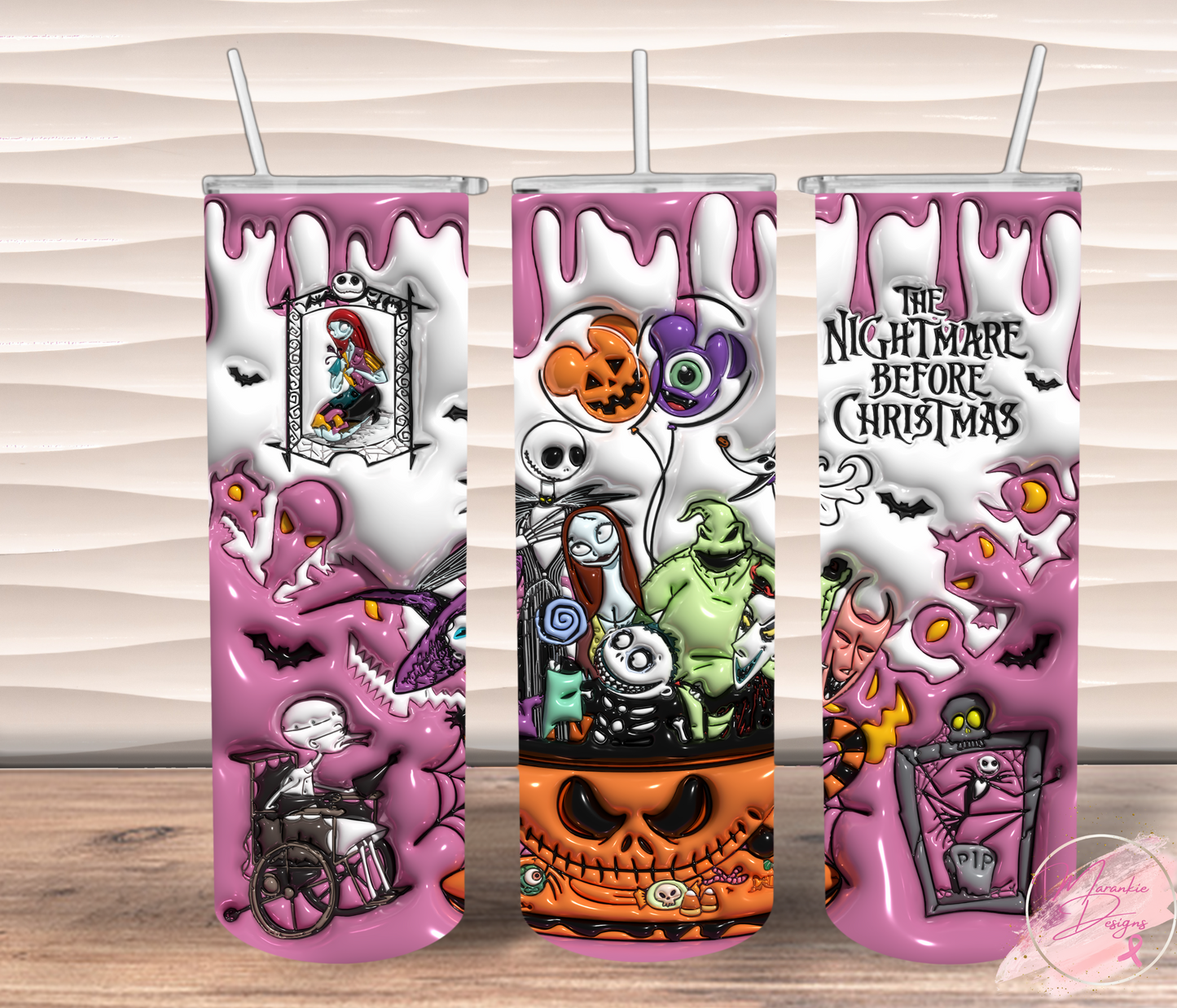 Nightmare Before Xmas Tumbler