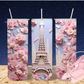 Paris Flowers Tumbler
