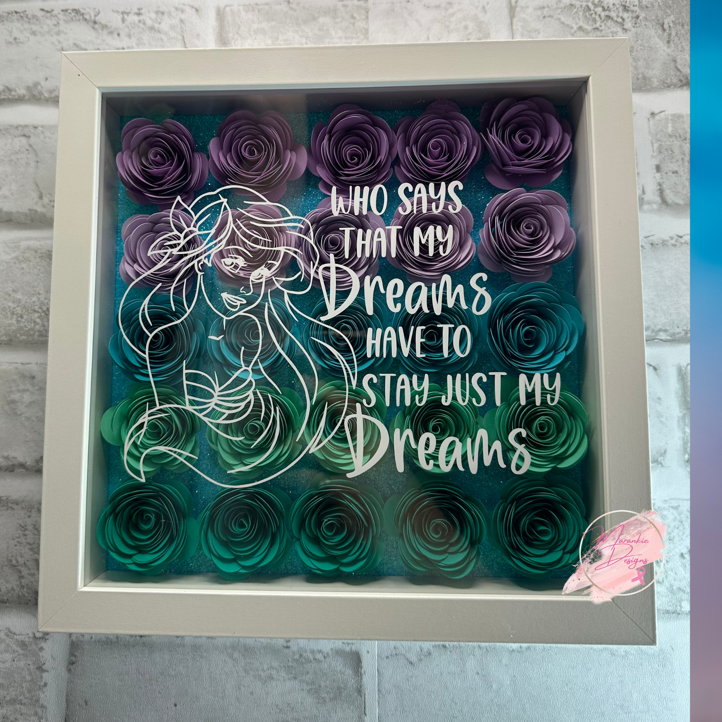 Mermaid Shadow Box