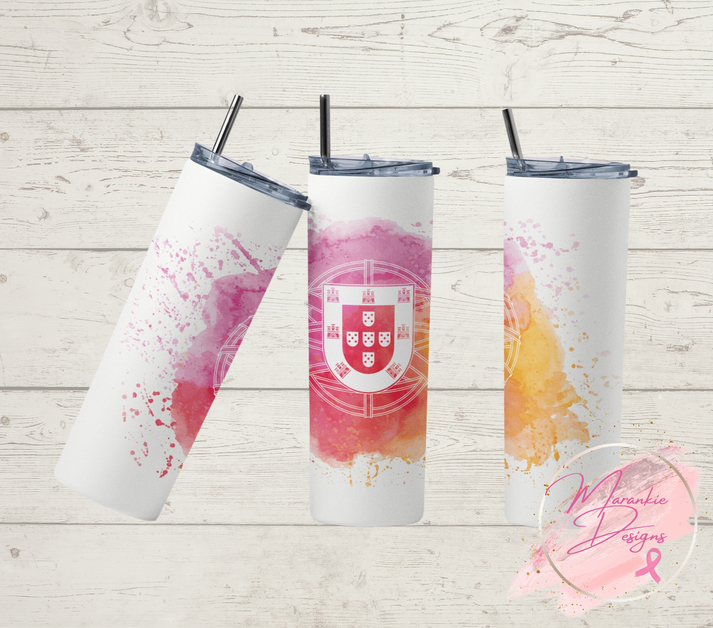 Portugal Flag Tumbler